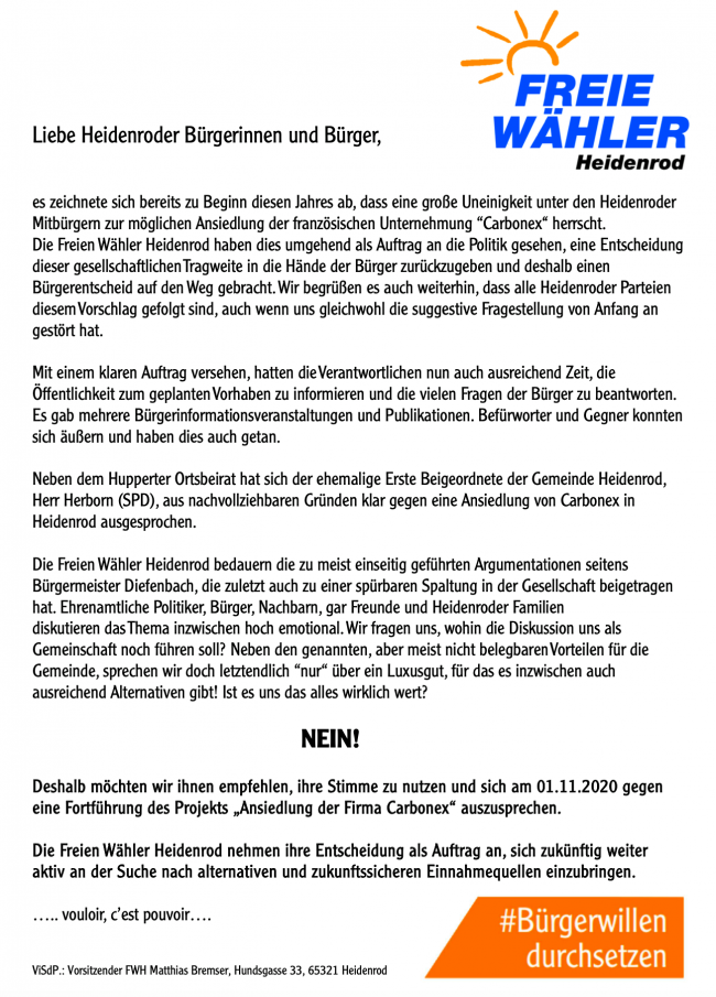 Stellungnahme